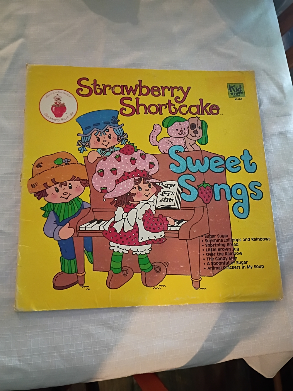 American Greetings Strawberry Shortcake Sweet Songs Vinyl Record